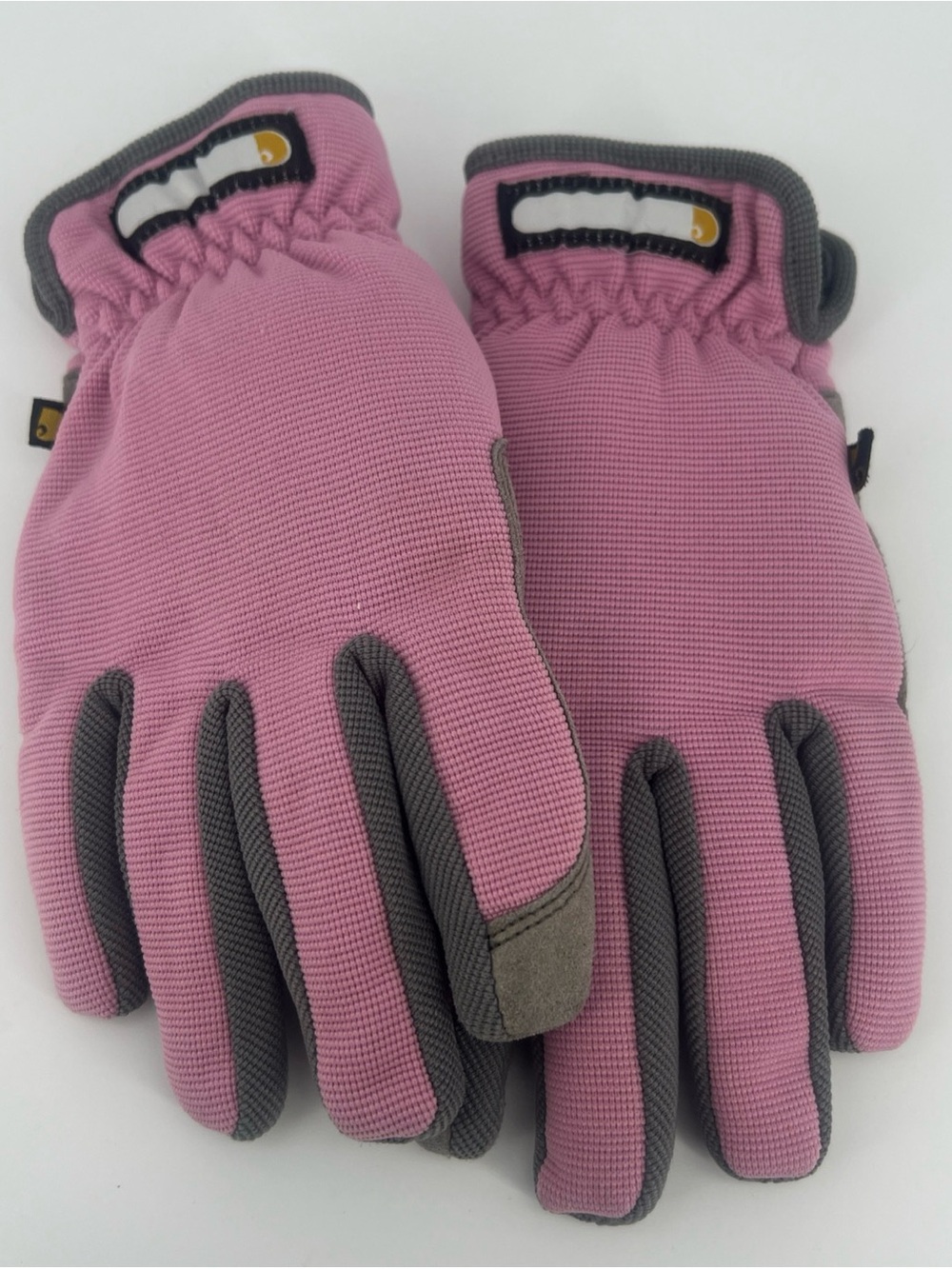 Carhartt Pink and Gray Work Gloves